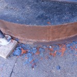 eliminazione della vernice e della ruggine