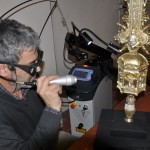 l'utilizzo del laser nel restauro delle oreficerie
