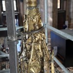 il ciloster dopo la doratura a foglia