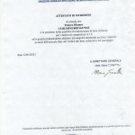attestato qualifica restauratore categorie 4, 7, 8.