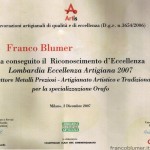 eccellenza artigiana attestato